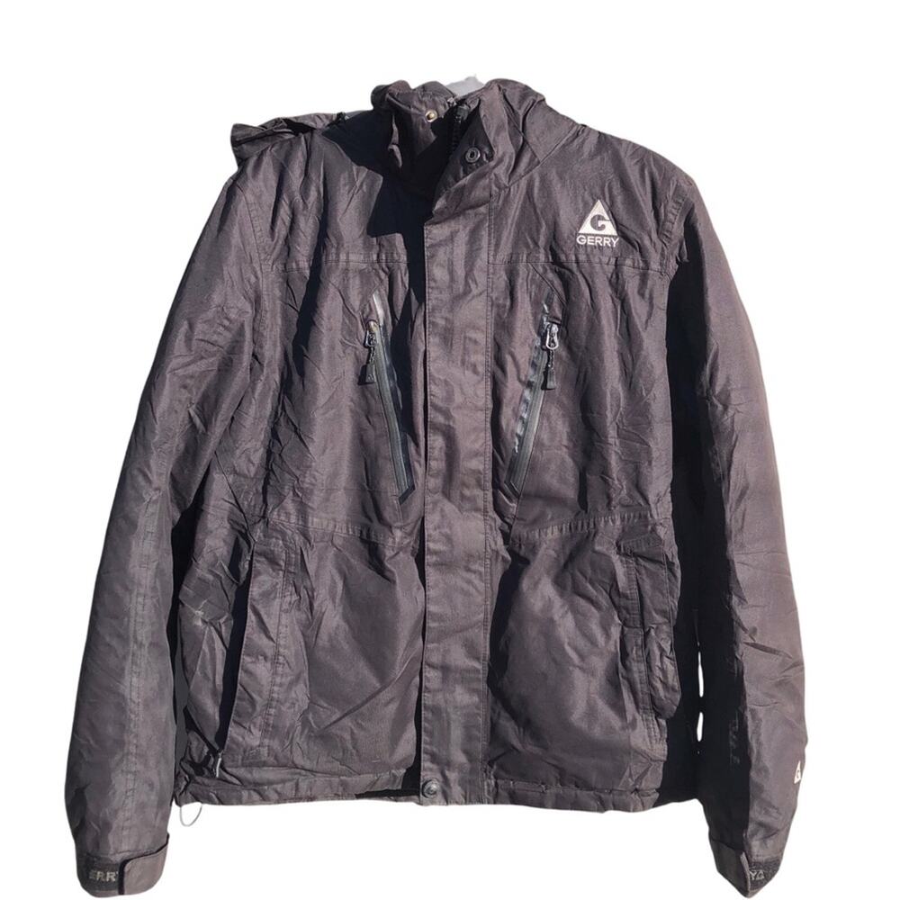 Gerry Ski Snowboard 2 in 1 Hooded Jacket Removable Inner Puffer Size Medium